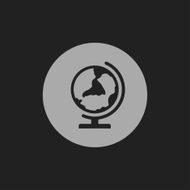 Earth globe icon N10