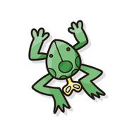 toy frog doodle N2
