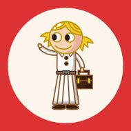 student cartoon theme elements vector eps N13