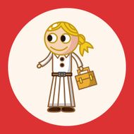 student cartoon theme elements vector eps N14