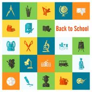 school and education icons N316