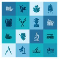 school and education icons N324
