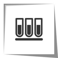test tube paper cut out