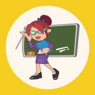 person character teacher theme elements N8