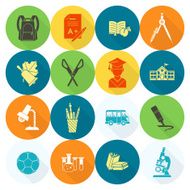 school and education icons N327