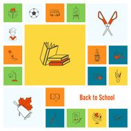 school and education icons N328