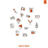 school and education icons N329