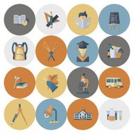 school and education icons N334