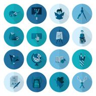 school and education icons N338