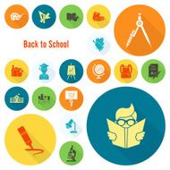 school and education icons N339