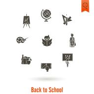 school and education icons N340