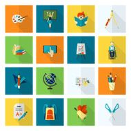 school and education icons N341