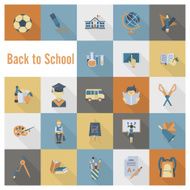 school and education icons N345