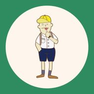 student cartoon theme elements N57