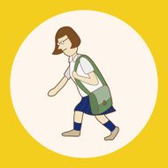 student cartoon theme elements N58