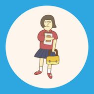 student cartoon theme elements N62