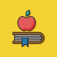 notebook color line icon N7
