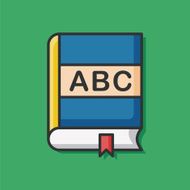 notebook color line icon N9