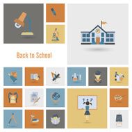 school and education icons N357