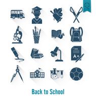school and education icons N360