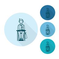 school and education icons N374