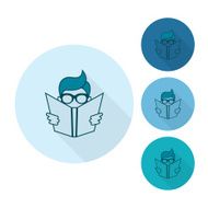 school and education icons N377