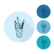 school and education icons N385