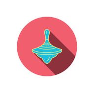 Whirligig icon Baby toy sign N7