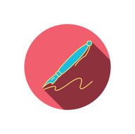 Pen icon Writing tool sign N5