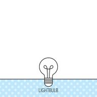 Lamp icon Idea and solution sign N7