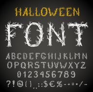 Scary font