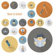 school and education icons N396