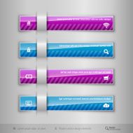 Modern business tabs