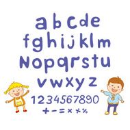 ABC for kids alphabet illustration vector kids children fun N3