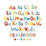 ABC for kids alphabet illustration vector kids children fun N6