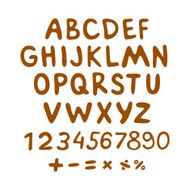ABC for kids alphabet illustration vector kids children fun N15
