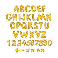 ABC for kids alphabet illustration vector kids children fun N16
