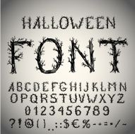 Scary font N2