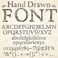 Chalk font N10