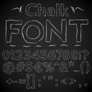 Chalk font N11