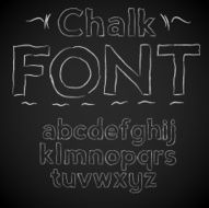 Chalk font N12