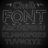 Chalk font N13