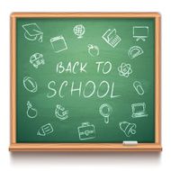 Green School Chalk Board