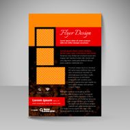 Site layout for design - flyer N4