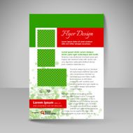 Site layout for design - flyer N7