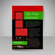 Site layout for design - flyer N8