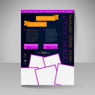Site layout for design - flyer N10