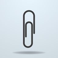 icon of paper clip N4
