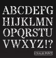 Vector font