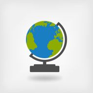 globe design element